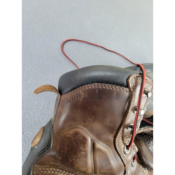 Red Wing King Toe Work Boots Mens Size 9.5 Waterproof Leather Safety 3516 Toe - Picture 9 of 14